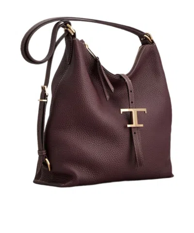 Tod's Timeless Small Leather Shoulder Bag