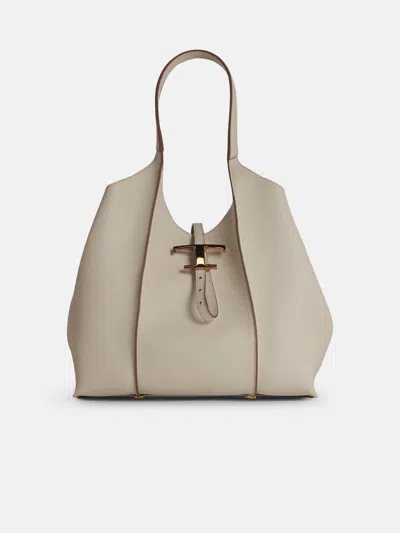 Tod's 'timeless' White Leather Bag