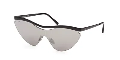 Tod's To0340-h 02c Women's Sunglasses Black Size 99