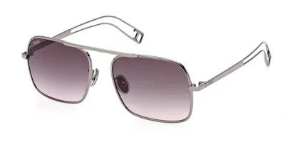 Tod's To0345 08b Men's Sunglasses Grey Size 56