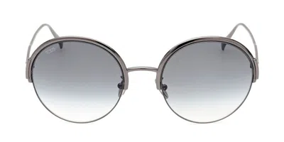 Tod's To0359 08b Women's Sunglasses Grey Size 56