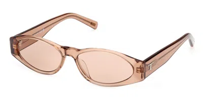 Tod's To0362-h 45e Women's Sunglasses Brown Size 57