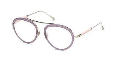 Tod's To5211 072 Occhiali Da Vista Purple Per Donna (solo Montatura) In Gray