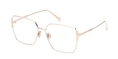 Tod's To5272 028 Occhiali Da Vista Rose-oro Per Donna (solo Montatura) In Gold