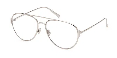 Tod's To5280 Women's Glasses, Silver, Size 56