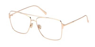 Tod's To5281 Women's Glasses, Rose-gold, Size 56