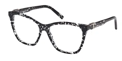 Tod's To5286 Women's Glasses, Tortoiseshell, Size 54 In Black