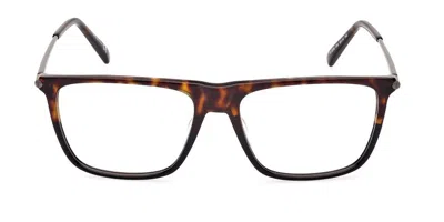Tod's To5295 Men's Glasses, Tortoiseshell, Size 55 In White
