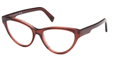 Tod's To5299 Women's Glasses, Brown, Size 56