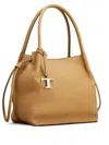 Tod's Logo-detailed Shoulder Bag In Brown