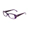 Tod's Purple Acetate Frames In Purple