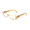 Tod's Yellow Acetate Frames In Yellow