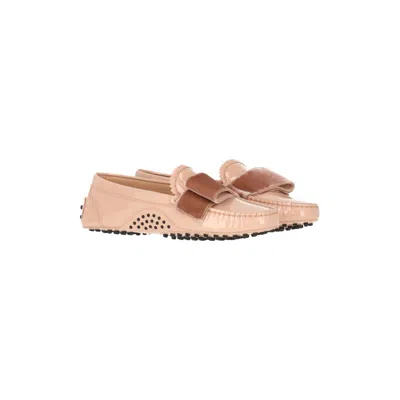 Tod's Alessandro Dell'acqua Loafers In Pink