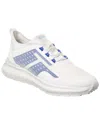 Tod's Mesh-panelled Low-top Sneakers In White