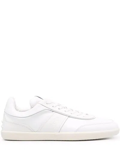 Tod's Allacciata T Cassetta Sneakers In White