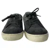 Tod's Allacciato Color-block Lace-up Sneakers In Black And Grey Suede In Grey