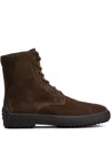 Tod's Ankle Boot Shoes In Brown