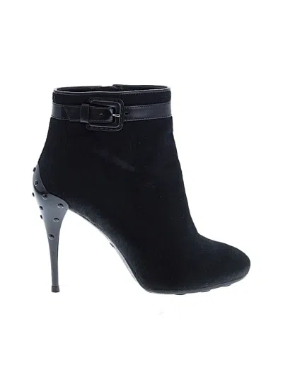 Pre-owned Tod's Ankle Boots In Black