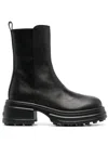 Tod's Ankle Boots With Closed Silhouette And Sole In Black