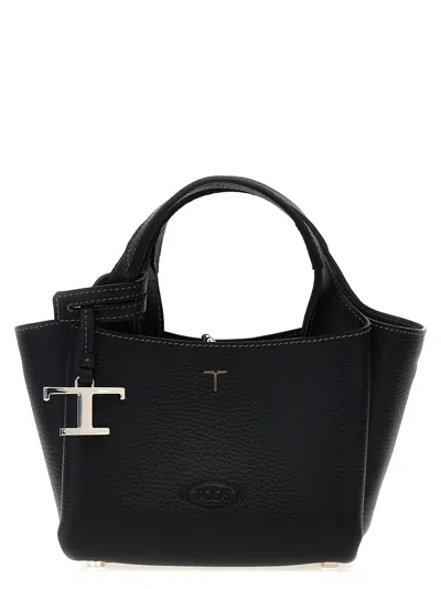 Tod's 'apa Micro' Handbag In Black