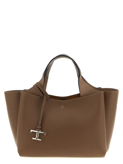 Tod's 'apa Mini' Handbag In Brown