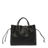 Tod's Tods  Bag In Black Leather,  De Bag Small Size. Adjustable And Removable Shoulder Strap,