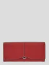 Tod's Foldover-top Clutch Bag In Red