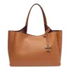 Tod's Brown Leather Top Handle Bag