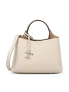 Tod's Micro Leather Handbag Crossbody Bags Gray