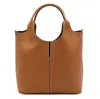 Tod's Brown Leather Top Handle Bag