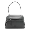 Tod's Small Wave Leather Shoulder Bag In Black