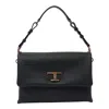 Tod's Flap T Timeless Shoulder Bag In Black