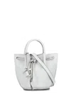 Tod's Light Blue Leather Bucket Bag In Blue