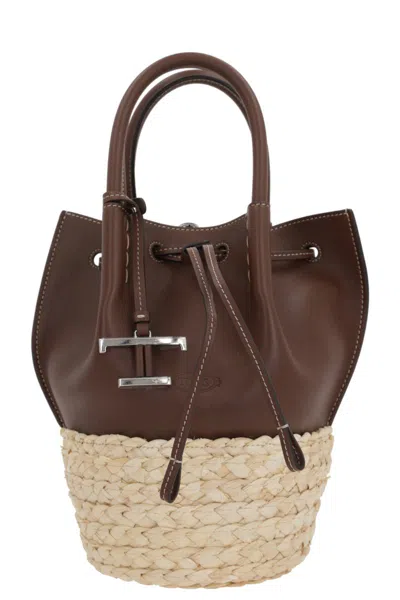 Tod's Bags In Natural Mahogany
