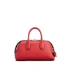 Tod's Small Darsena Leather Top Handle Bag In Red