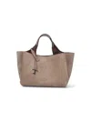 Tod's T-timeless Mini Tote Bag In Brown
