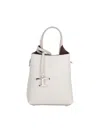 Tod's Micro Bag In Leather In White