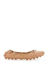 Tod's Beige Gommino Ballerina Shoes