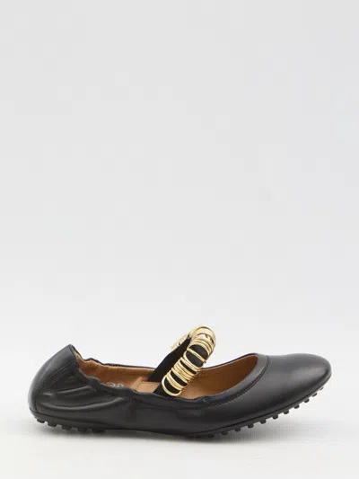 Tod's Ballerina Dee Fascia Anelli In Multi