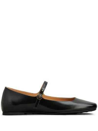 Tod's Ballerina With Strap Shoes
