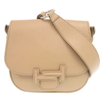 Pre-owned Tod's Beige Leather Shoulder Bag ()