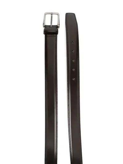 Tod's Classic Leather Belt In Brown