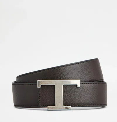 Tod's Belts In Black