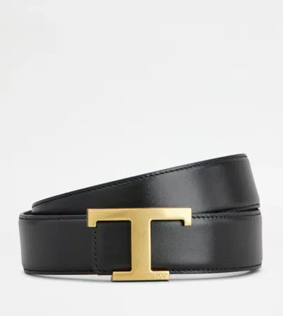 Tod's Belts In Black