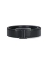 Tod's Xcmcqr55108rjv New T Belt P.35 Vers. 2 Fasciata In Black