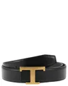 Tod's Men's Xcwtsb10100rbr Cint New T Timeless Revers In Black