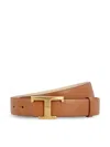 Tod's 't Timeless' Reversible Belt In Brown