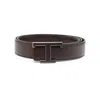 Tod's Leather Belts In Brown