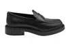 Tod's Black Loafers In Black