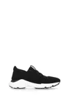 Tod's Women's Sport Run Knitted Sneakers In Black
